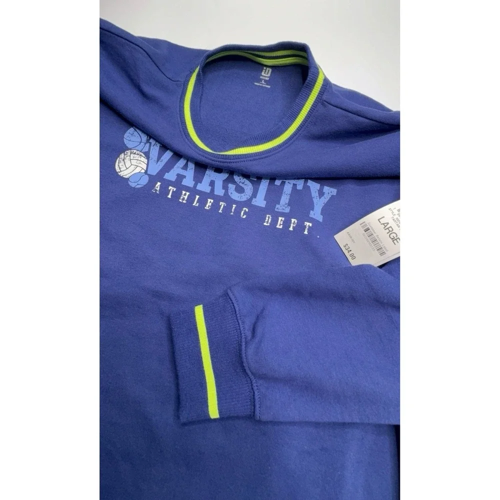 New boys size LARGE Ideology blue super soft sweatshirt.